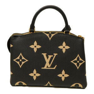 Louis Vuitton Grand Palais 2way Beige Giant Black Empreinte Shoulder Monogram